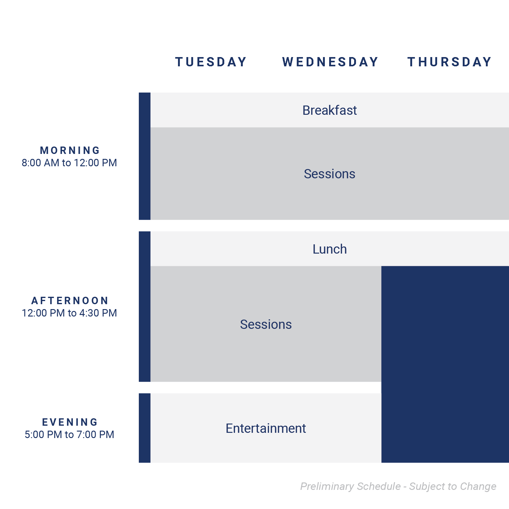 Conference Agenda Preview